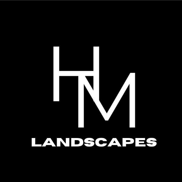 Harry Mulry Landscapes black and white logo Earth Design Landscapes